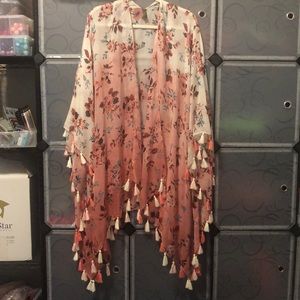 Lane Bryant Floral Kimono